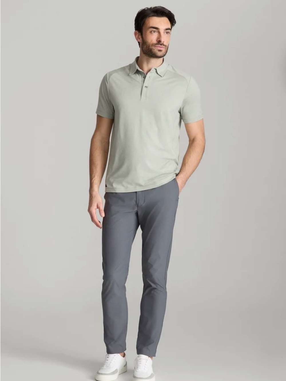 UNTUCKit Men’s Traveler Pant SLIM FIT in dark grey
